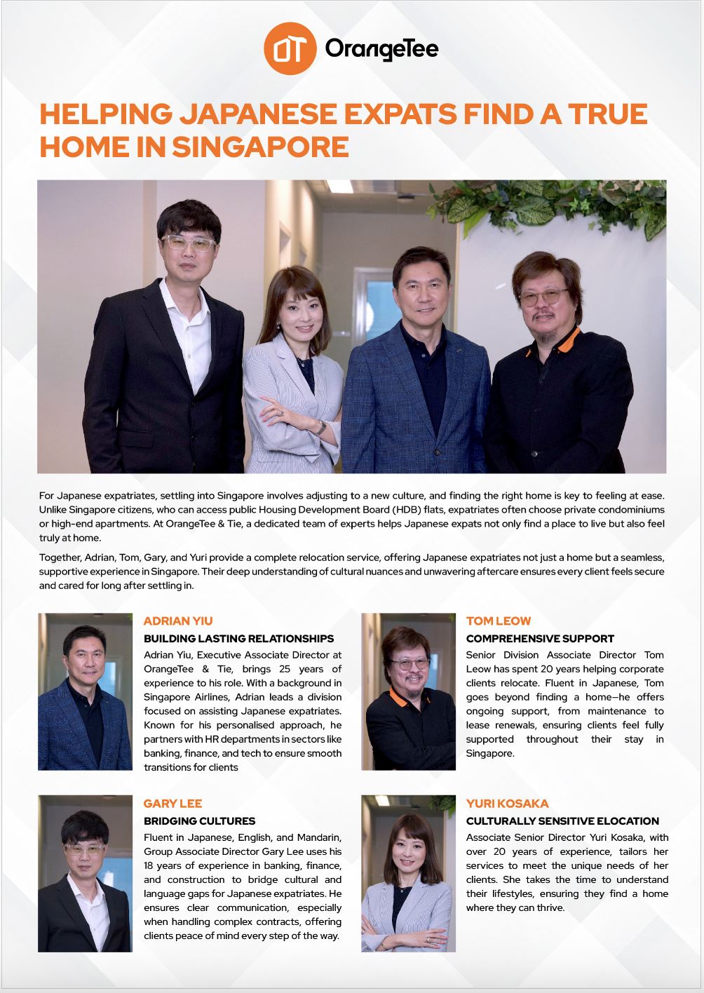 OrangeTee Japanese Desk